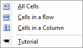 data for each example