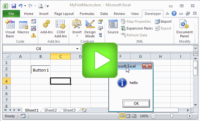 How To Run Macro For Excel